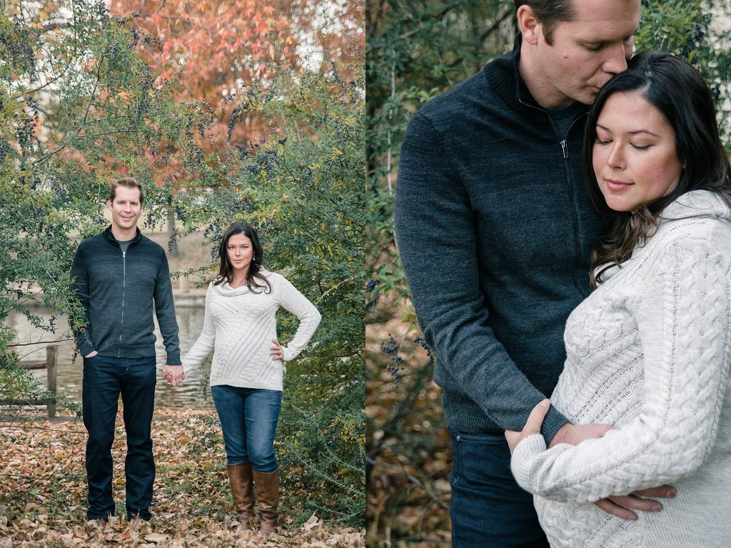 Fort Worth Maternity Session at Trinity Park