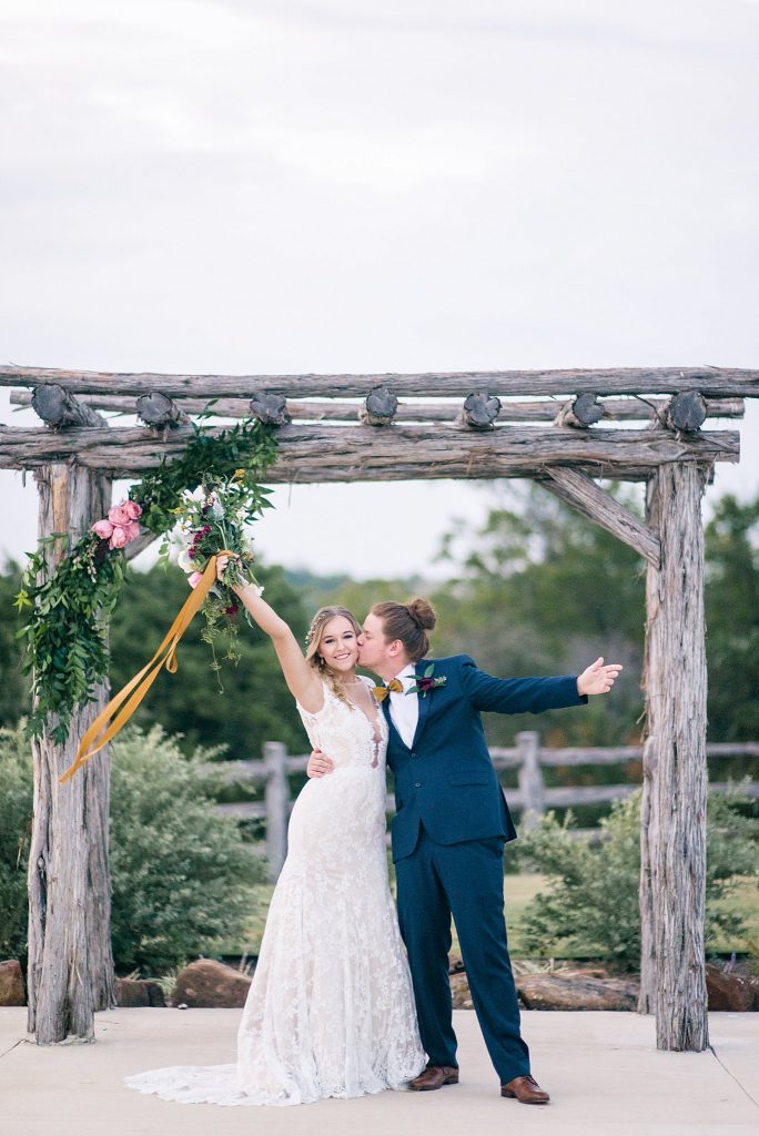 Mustard and Purple Wedding in Weatherford Texas