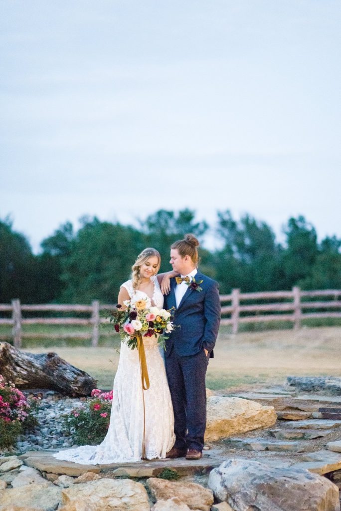 Mustard and Purple Wedding in Weatherford Texas
