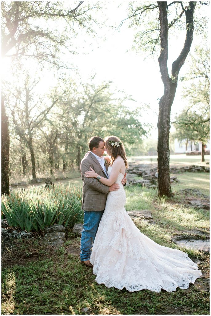 Hilltop Wedding with a View in Millsap, Texas