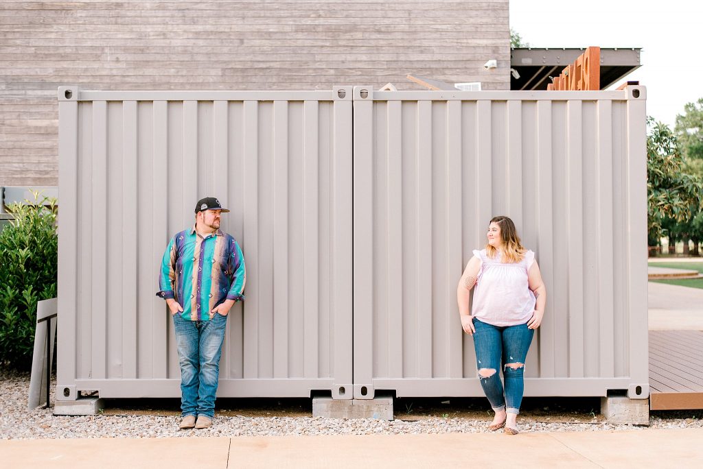 Engagement Session on the Trinity River in Fort Worth