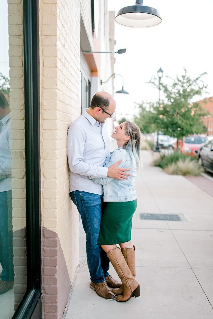 Fort Worth Engagement Session on Main Street