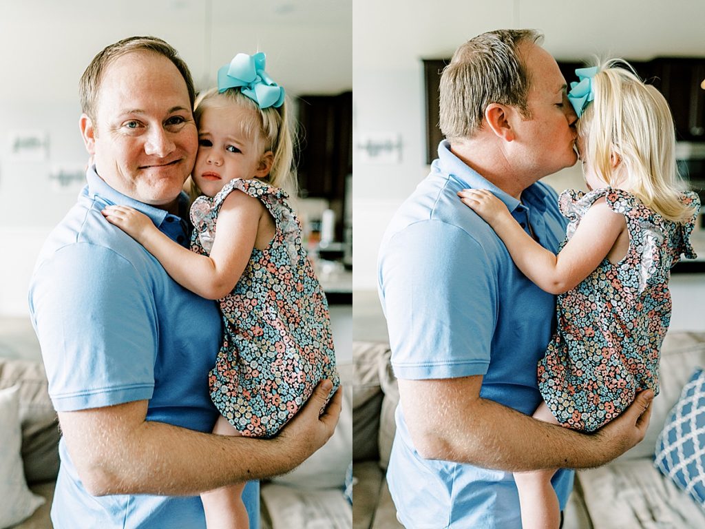Father holding toddler| Sabel Moments Photography 
