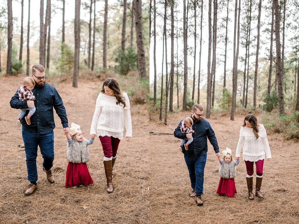 Winter Family Session in Decatur Texas