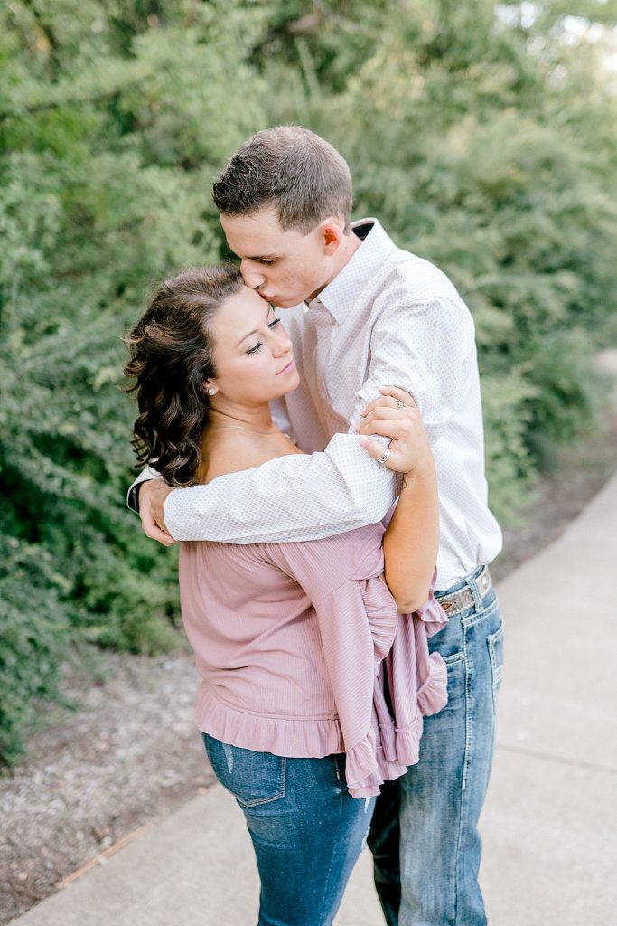 Posing for Engagement Session | Fort Worth Texas