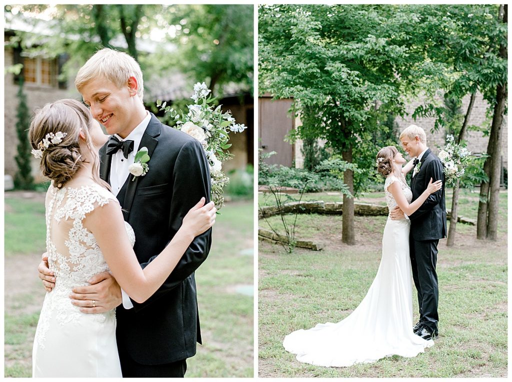 Bride and groom portraits gazing into each others eyes- Sabel Moments Photography