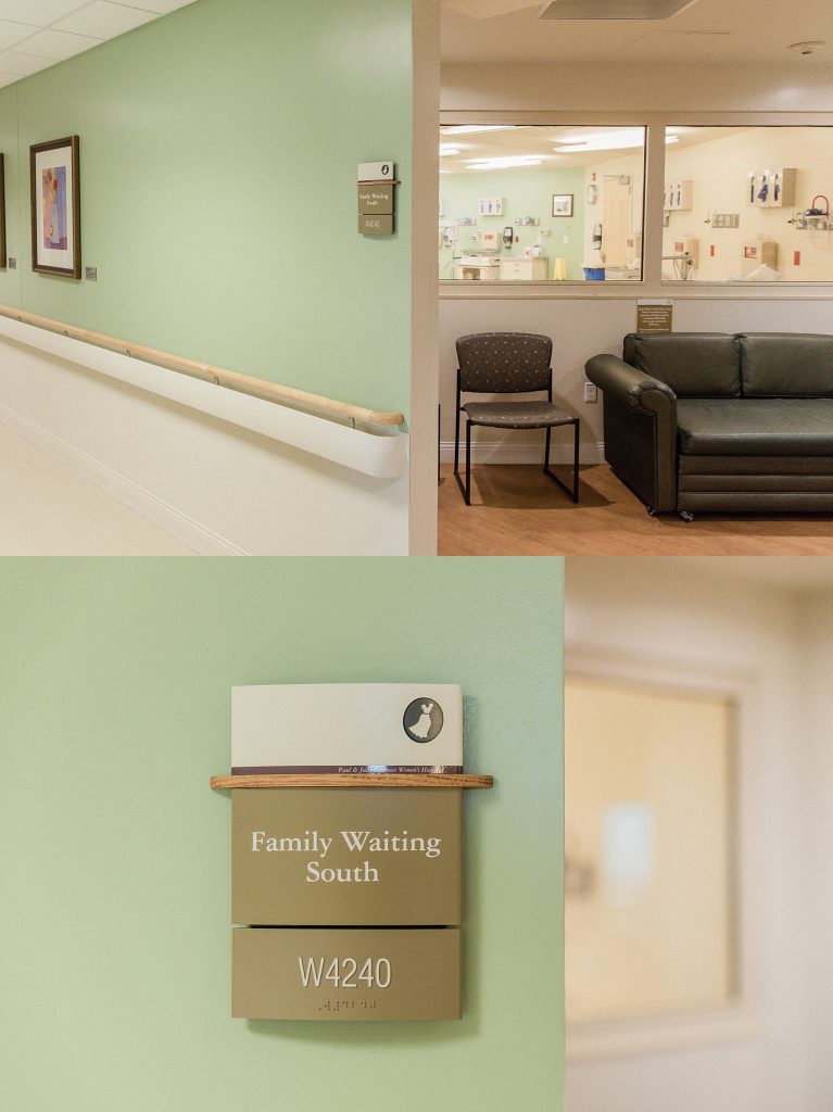 Family waiting room for Baylor Scott & White Birth Center 