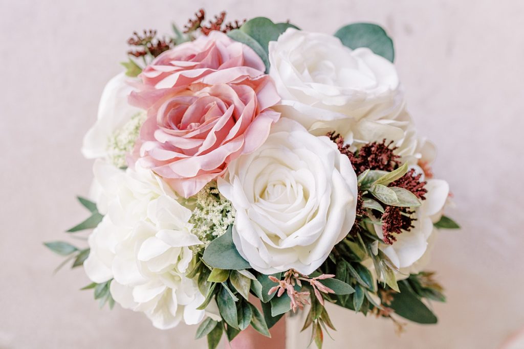 rose wedding bouquet