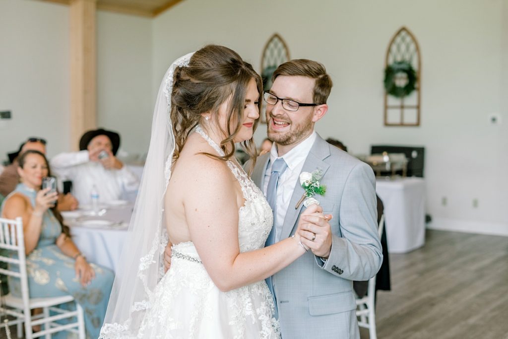 first dance at wedding